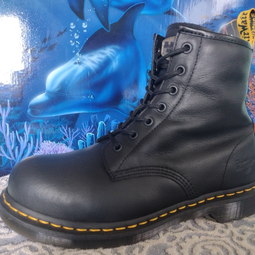 Dr. Marten's Steel Toe Safety Boots
